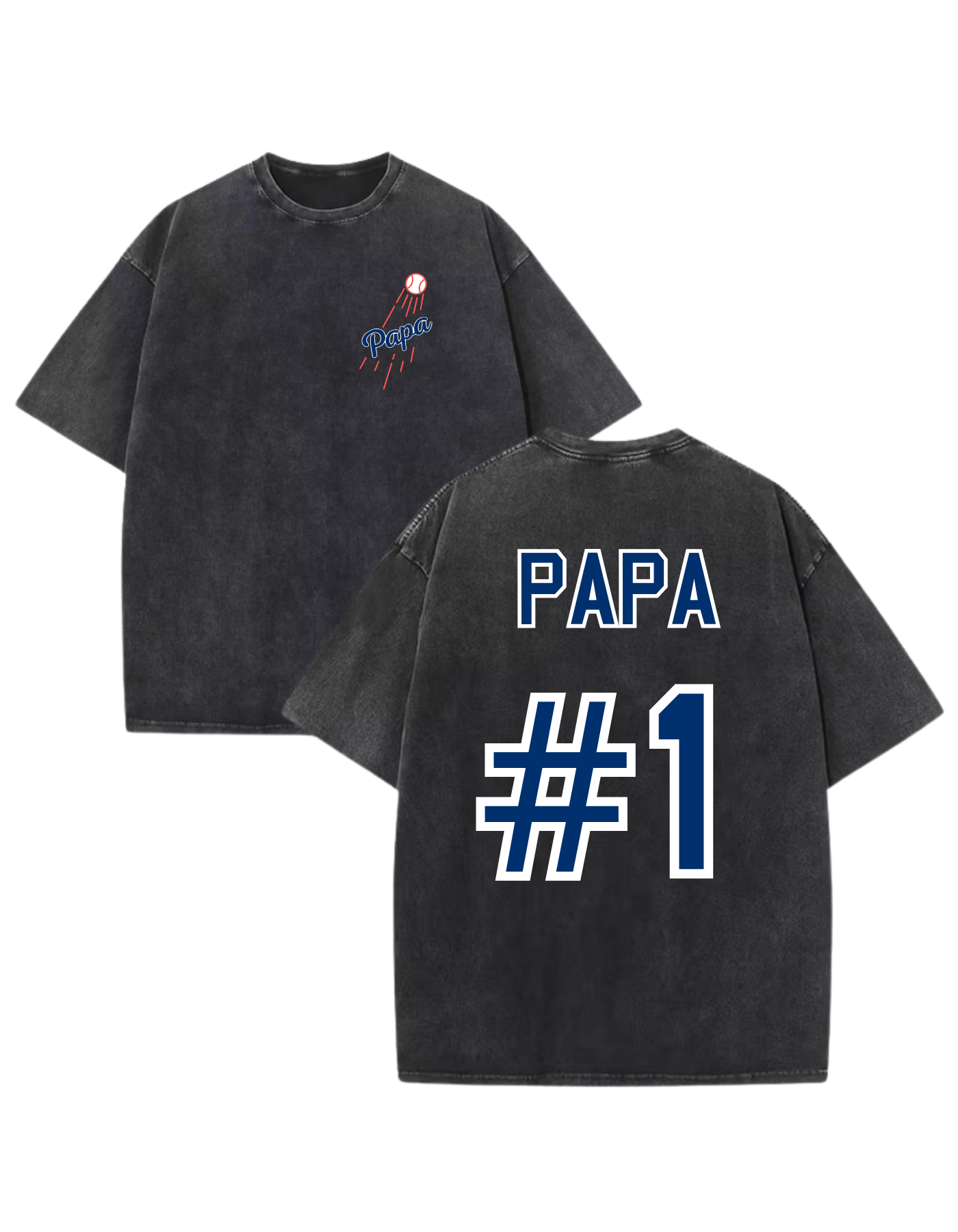 Dodgers Inspired Father’s Day Tee “Papa"