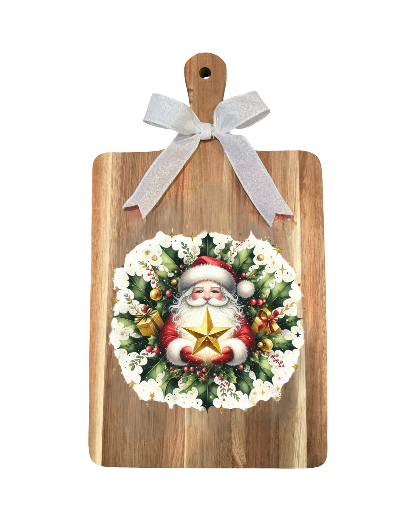 Santa Cutting Board