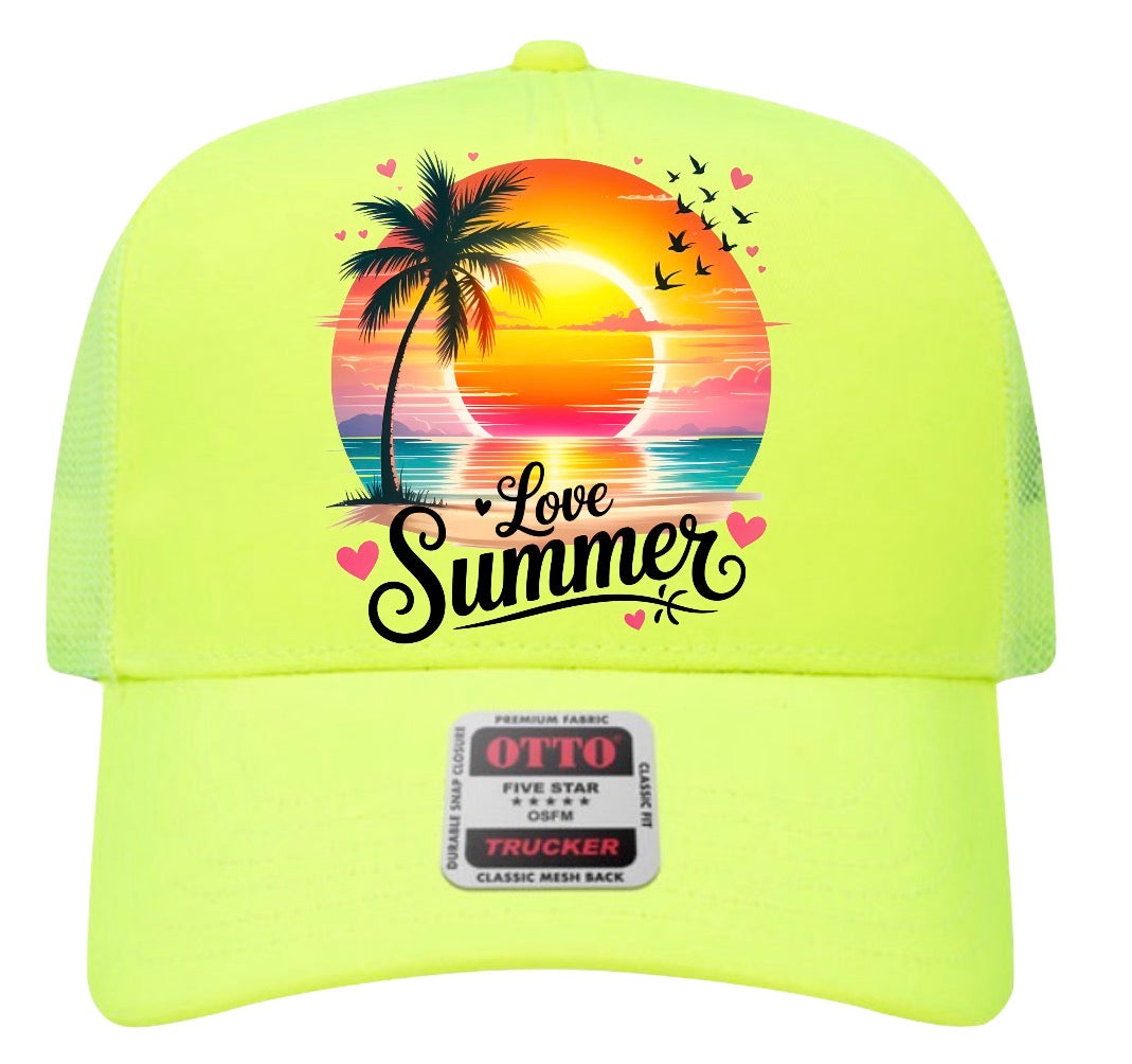 Summer Love Trucker Hat
