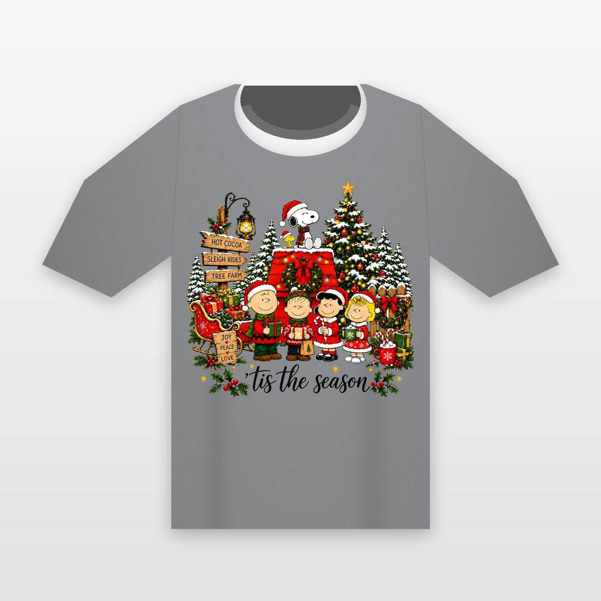 Tis the Season Snoopy and Friends Christmas
