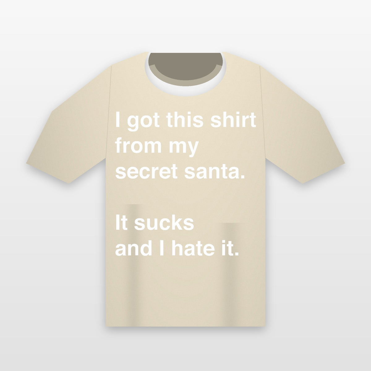 I Got This Shirt From My Secret Santa