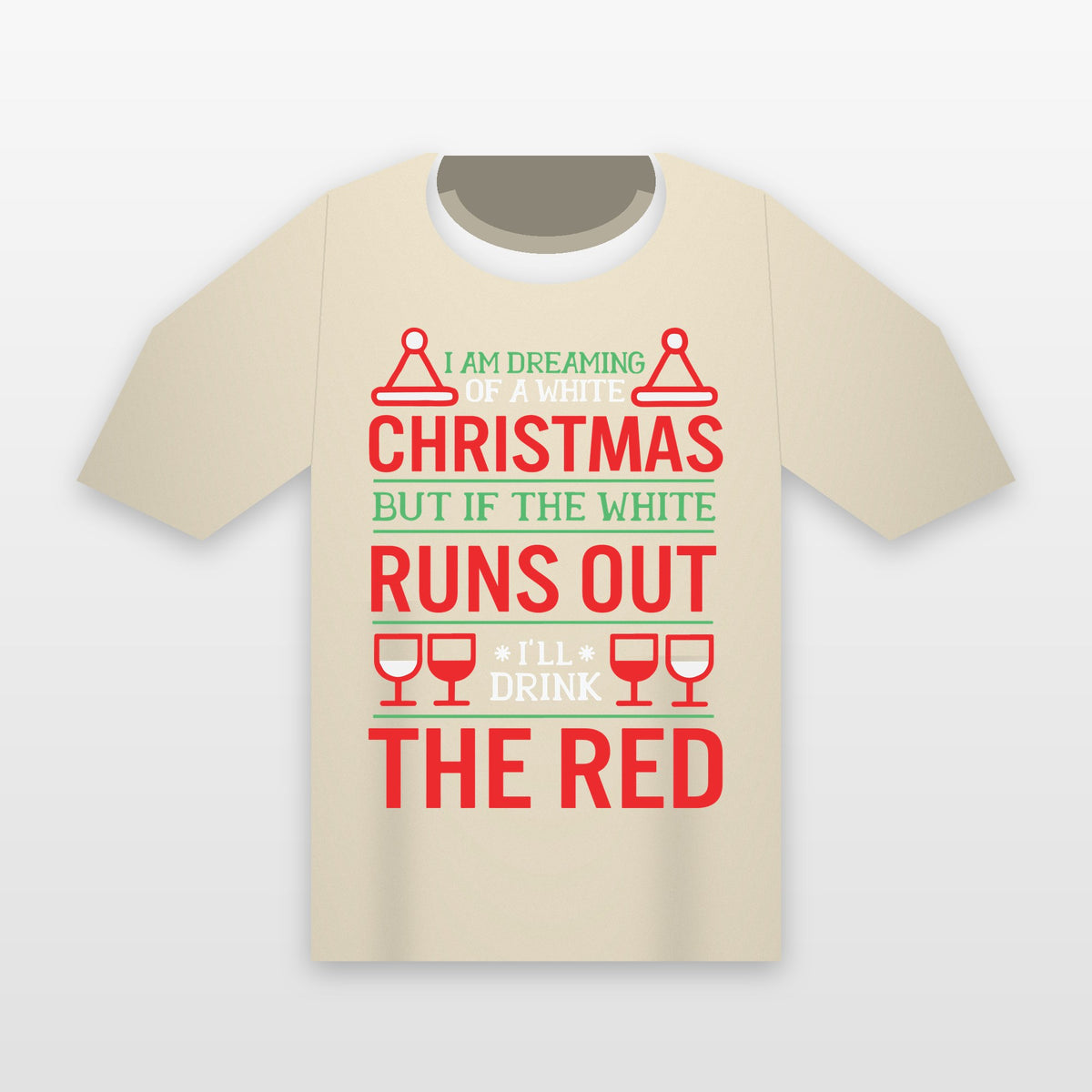 Dreaming of a White Christmas - Red or White Wine