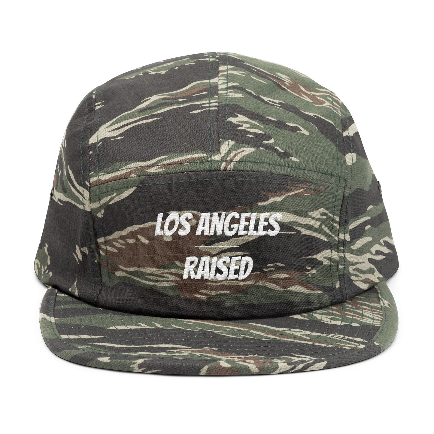 Los Angeles Raised Embroidered 5-Panel Cap