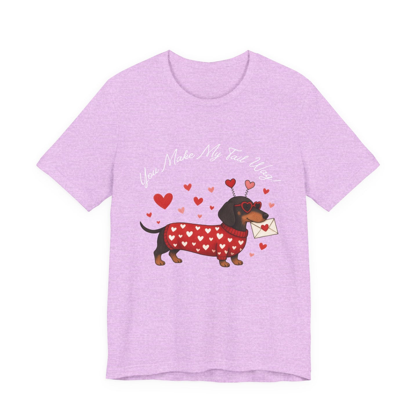 "You Make My Tail Wag" Love Dog T-Shirt