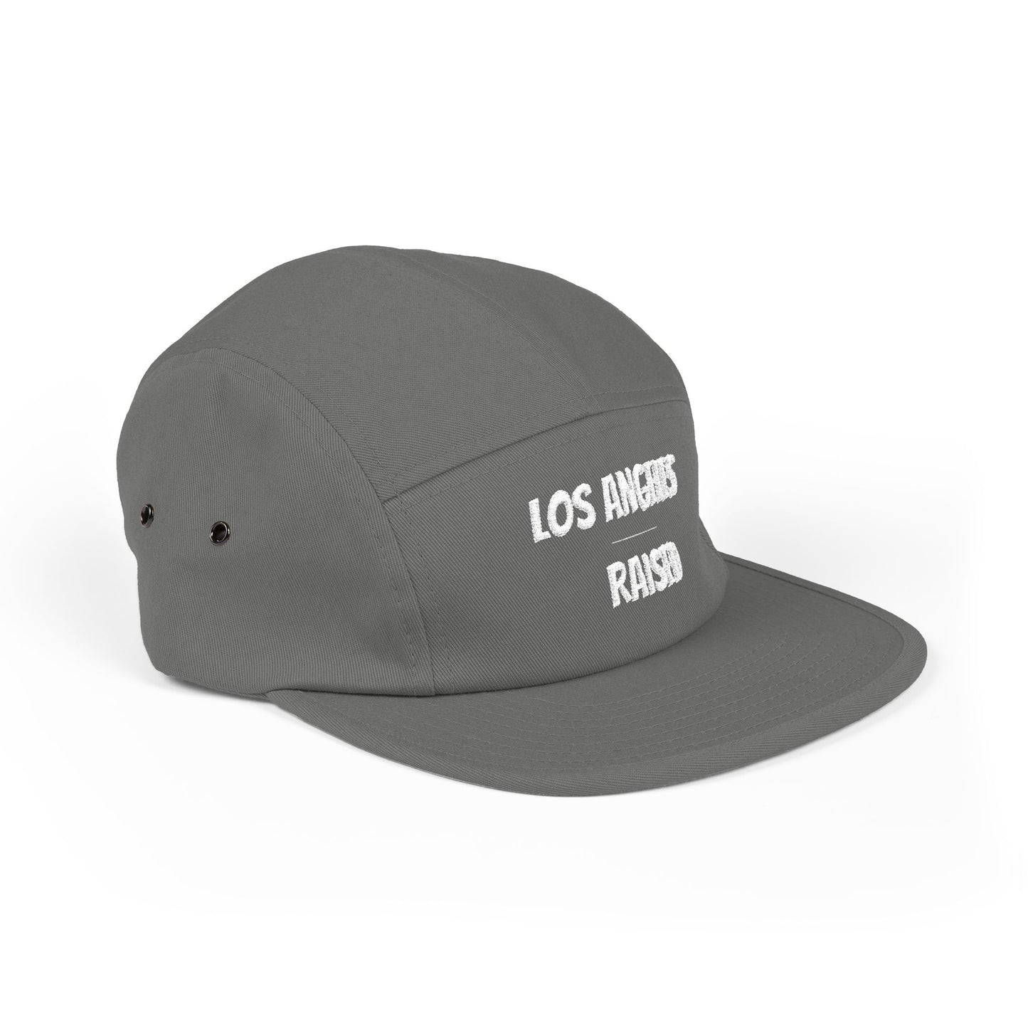 Los Angeles Raised Embroidered 5-Panel Cap