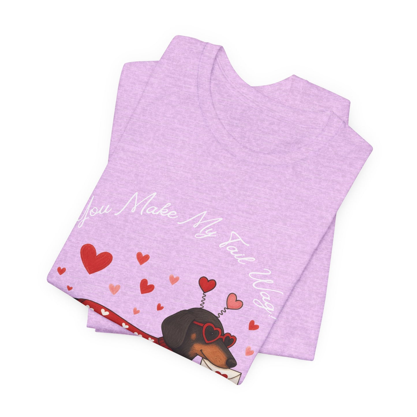 "You Make My Tail Wag" Love Dog T-Shirt