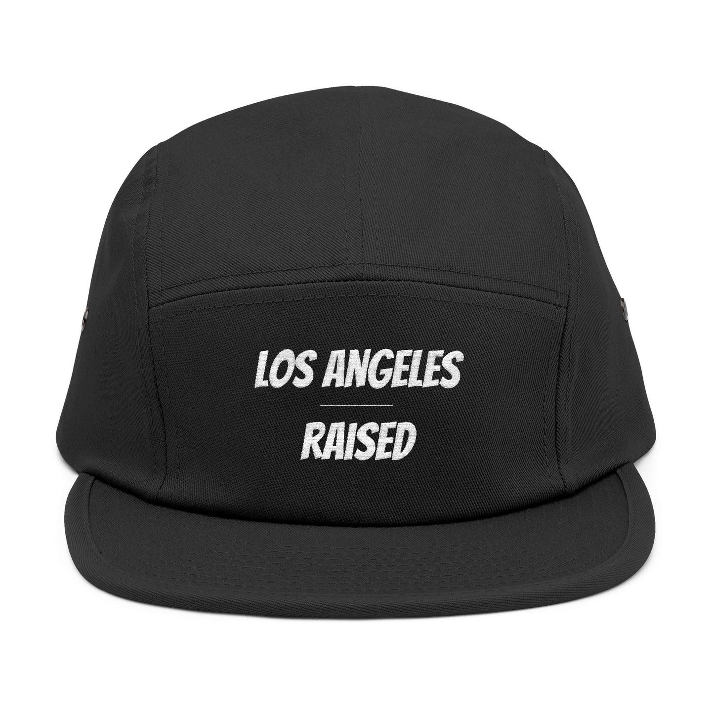 Los Angeles Raised Embroidered 5-Panel Cap