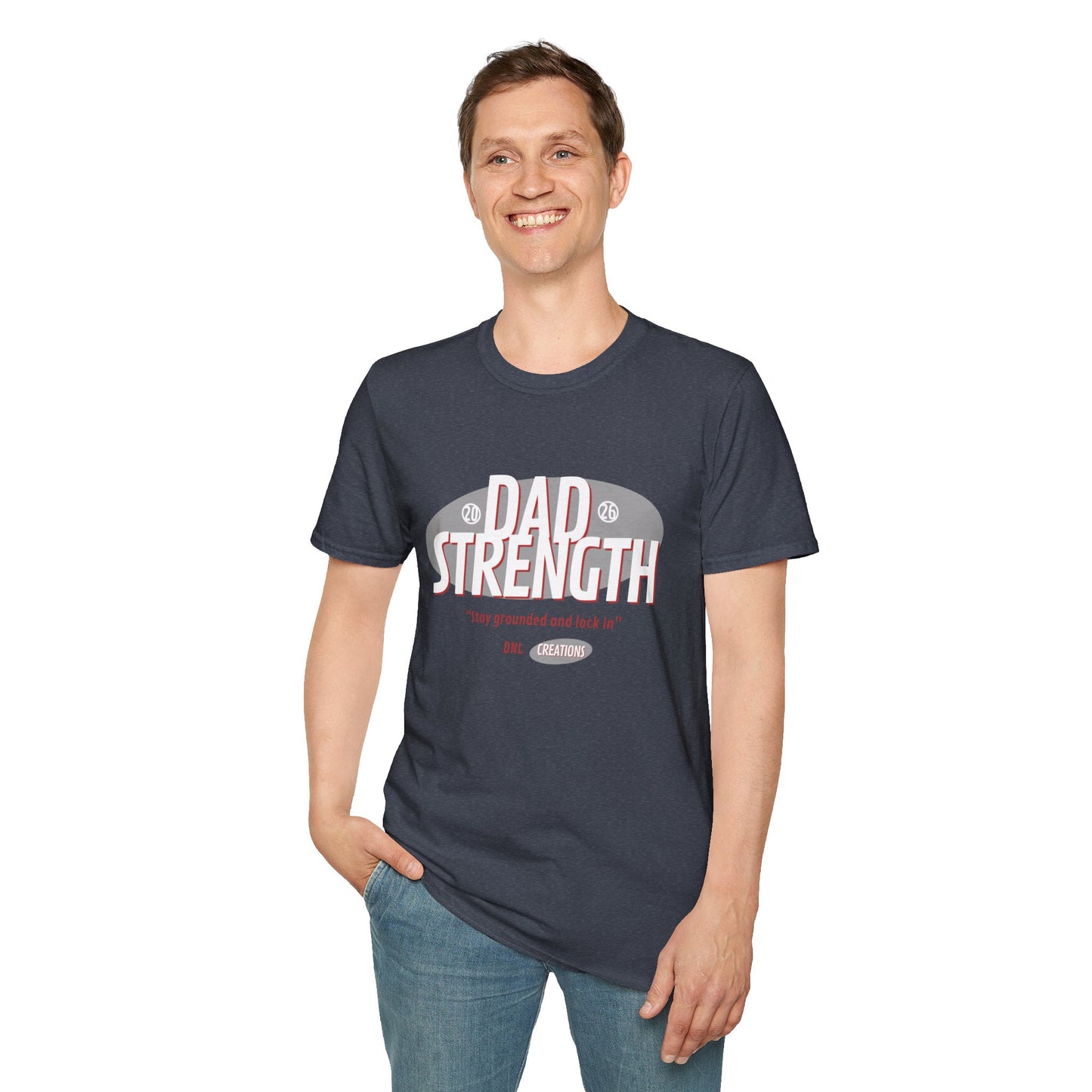 Dad Strength Vintage T-Shirt