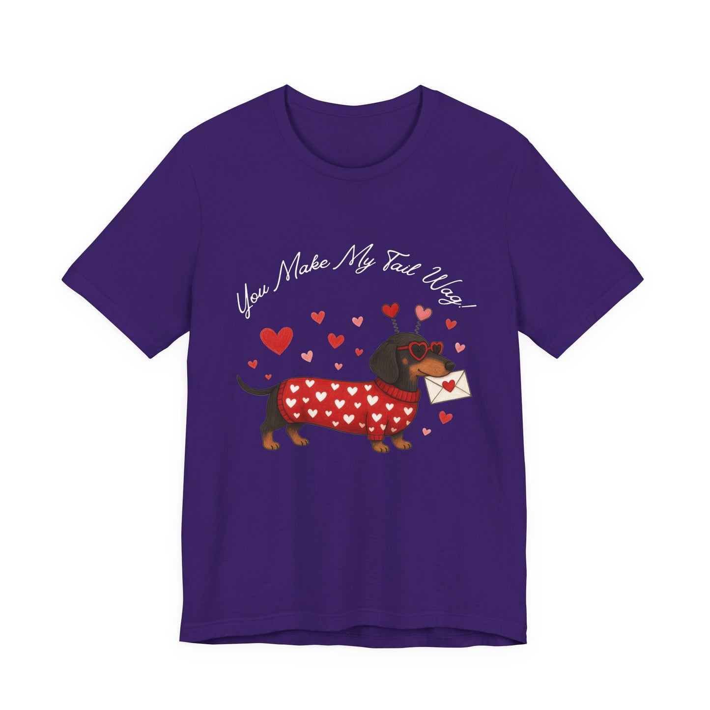 "You Make My Tail Wag" Love Dog T-Shirt