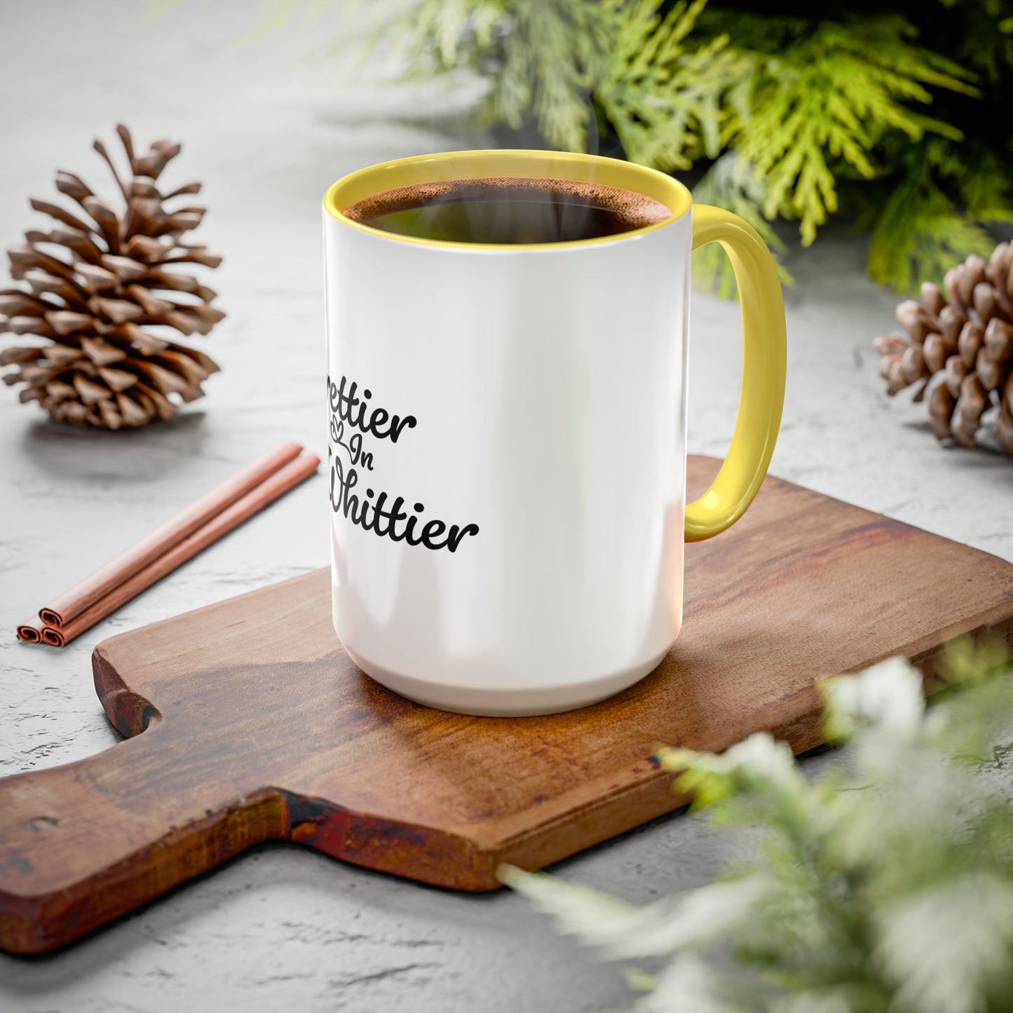 Prettier in Whittier Coffee Mug