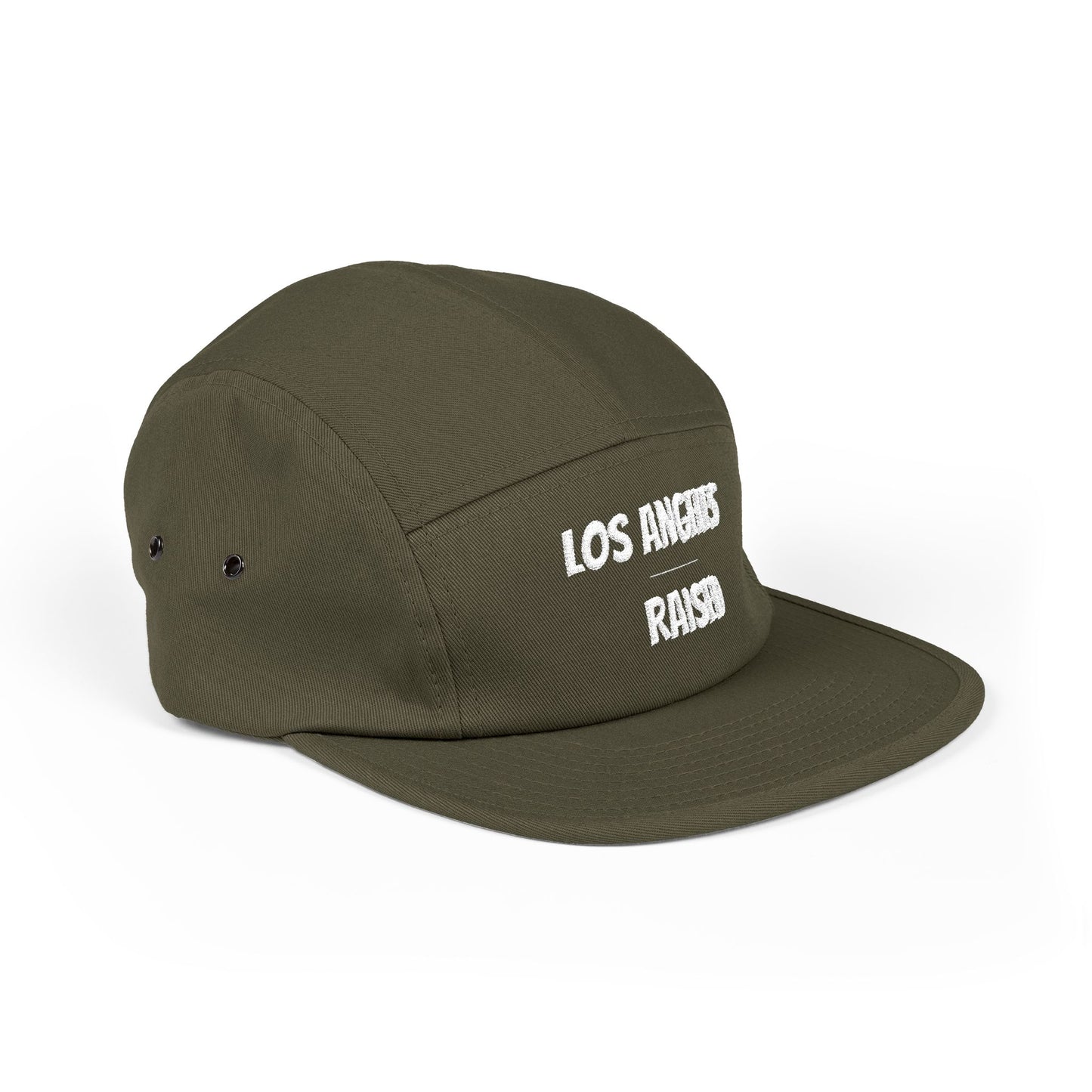 Los Angeles Raised Embroidered 5-Panel Cap
