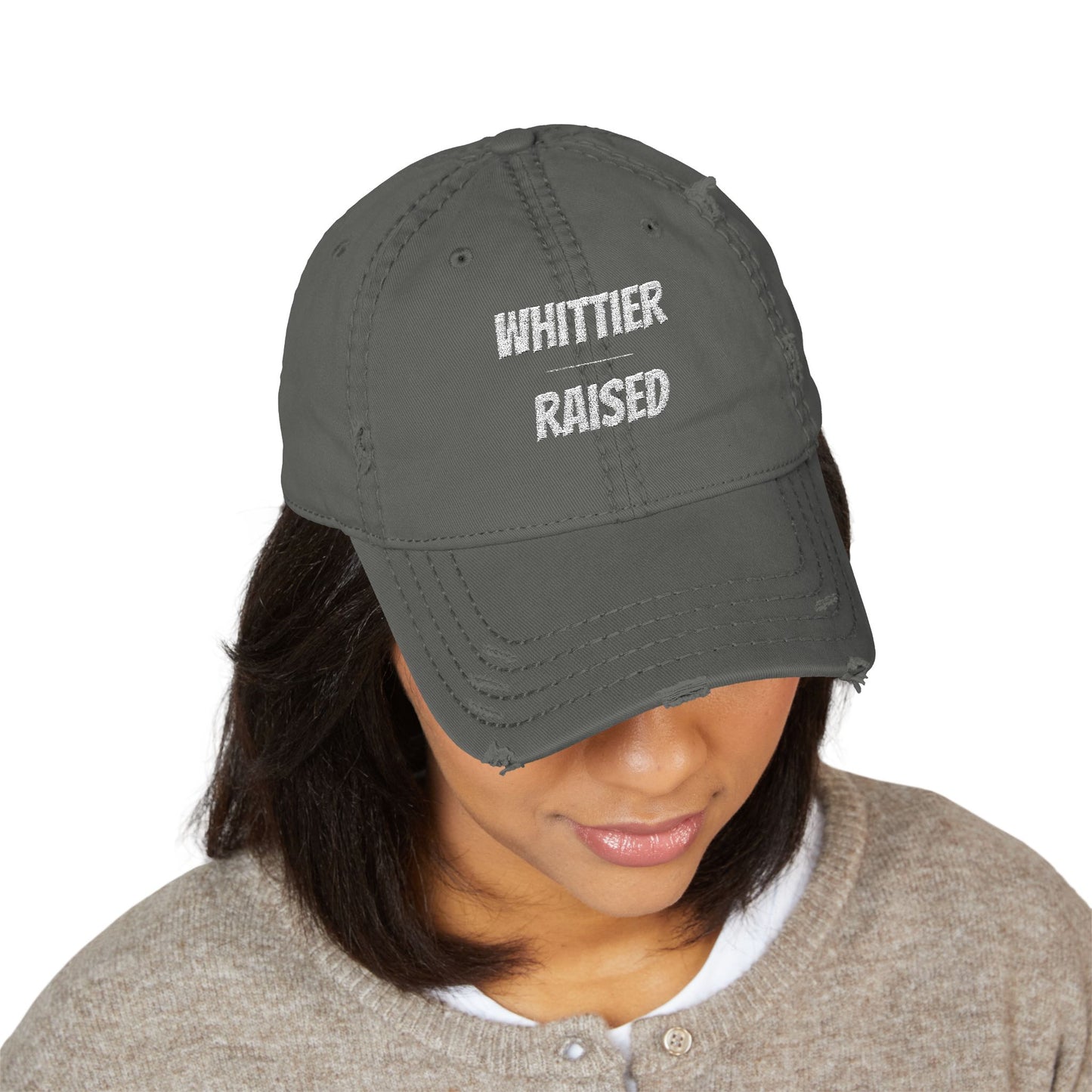 Whittier Raised - Distressed Dad Hat