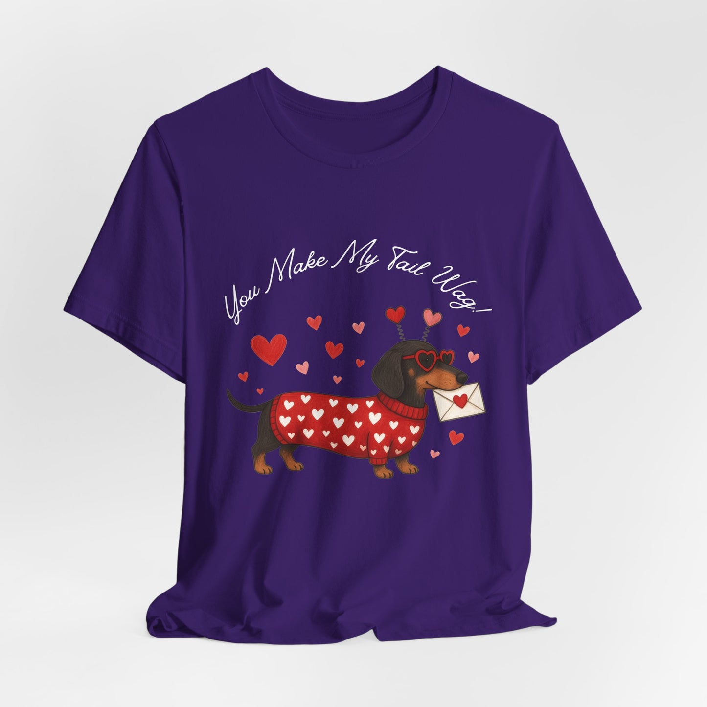 "You Make My Tail Wag" Love Dog T-Shirt