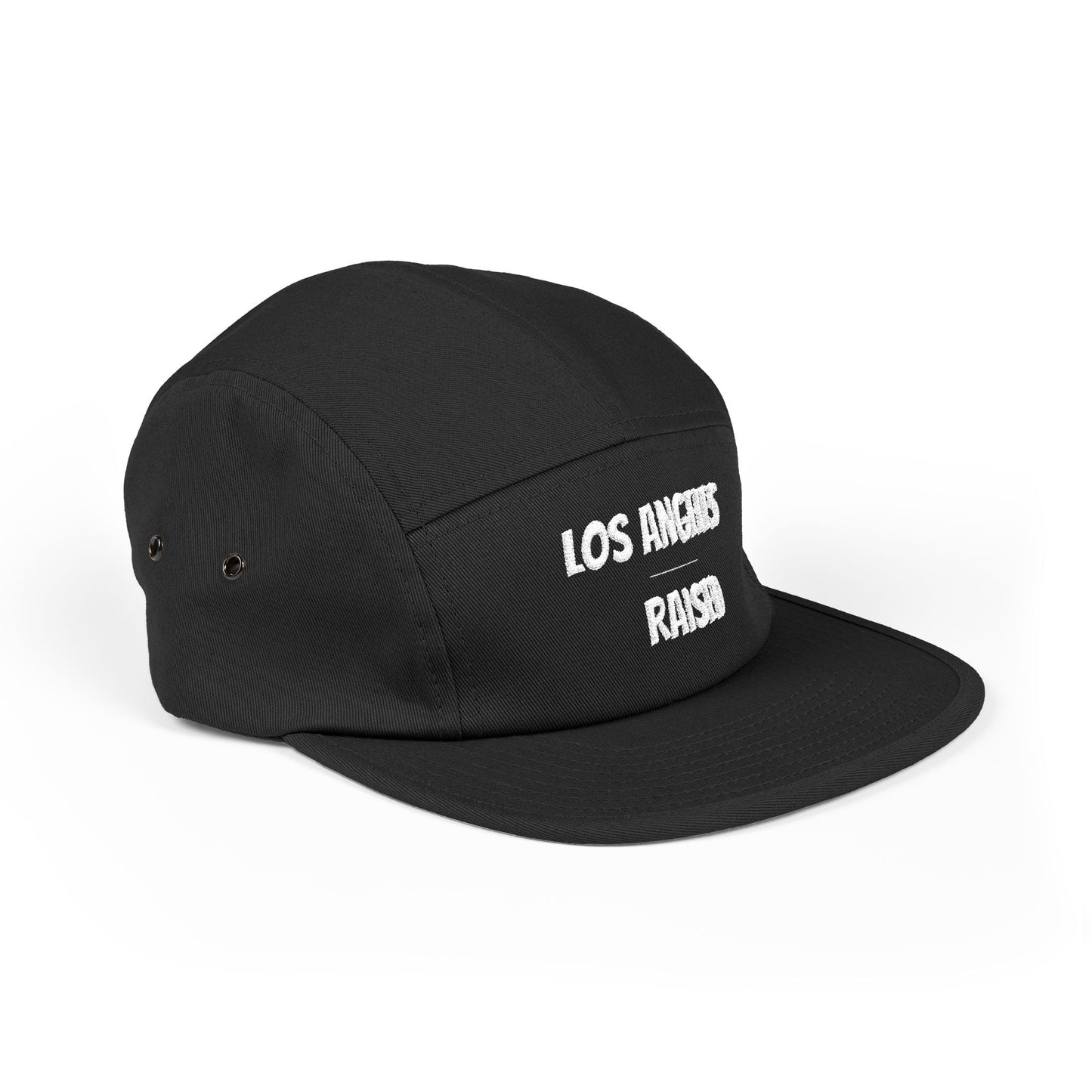 Los Angeles Raised Embroidered 5-Panel Cap