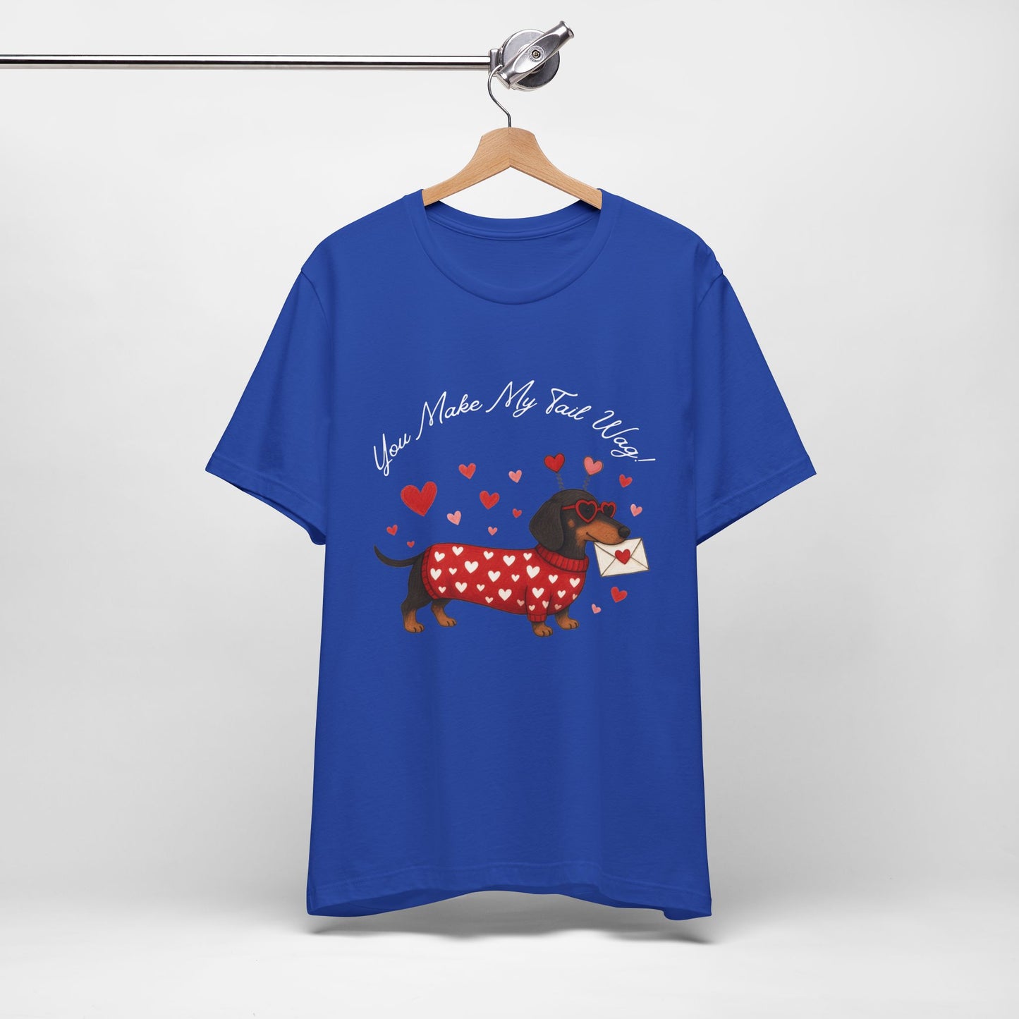 "You Make My Tail Wag" Love Dog T-Shirt