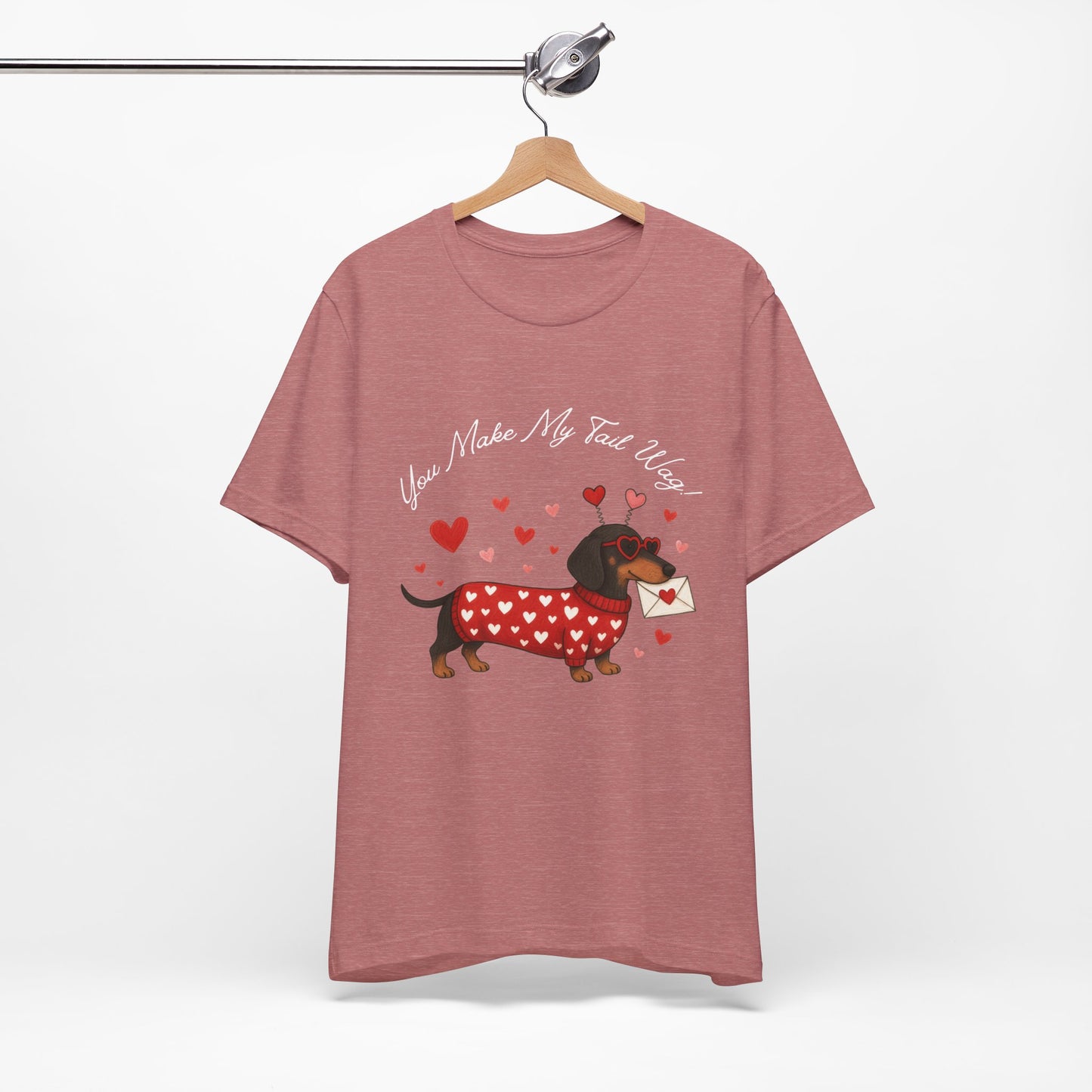 "You Make My Tail Wag" Love Dog T-Shirt