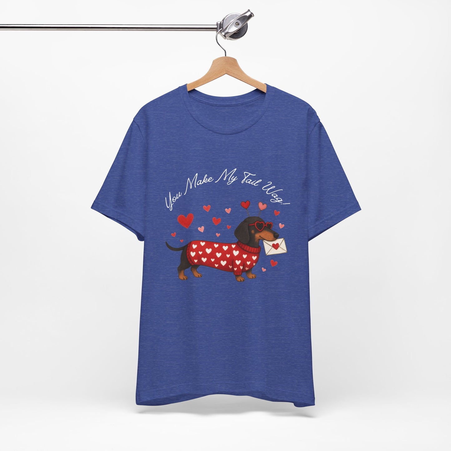 "You Make My Tail Wag" Love Dog T-Shirt