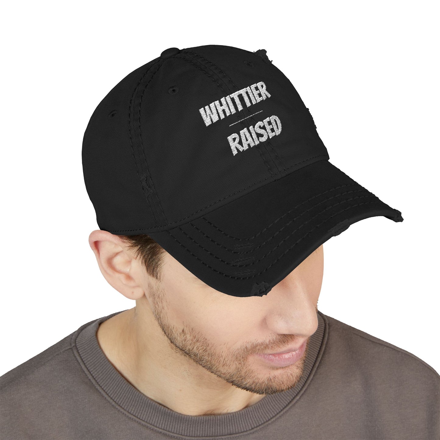 Whittier Raised - Distressed Dad Hat