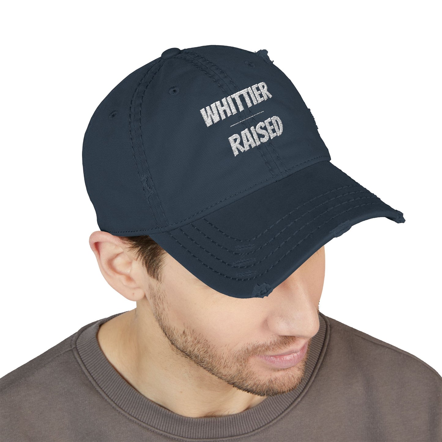 Whittier Raised - Distressed Dad Hat