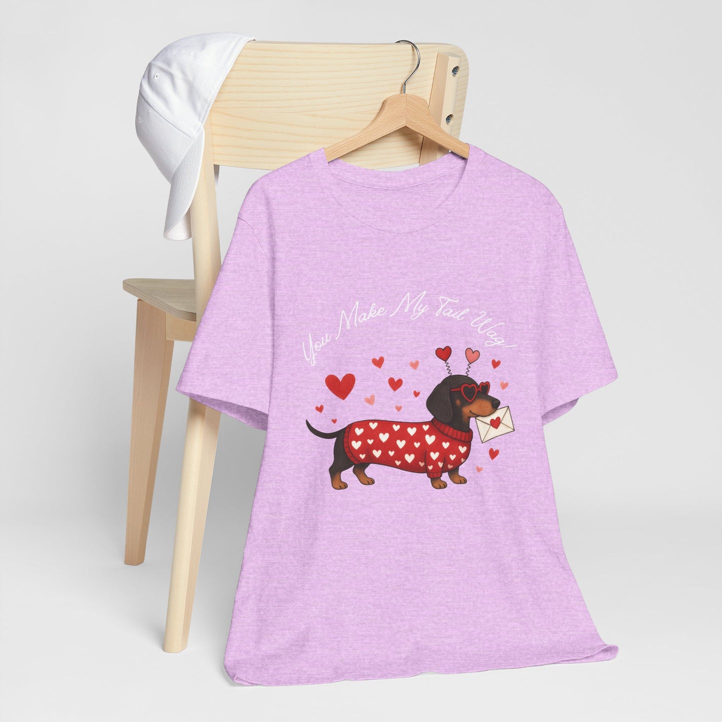 "You Make My Tail Wag" Love Dog T-Shirt