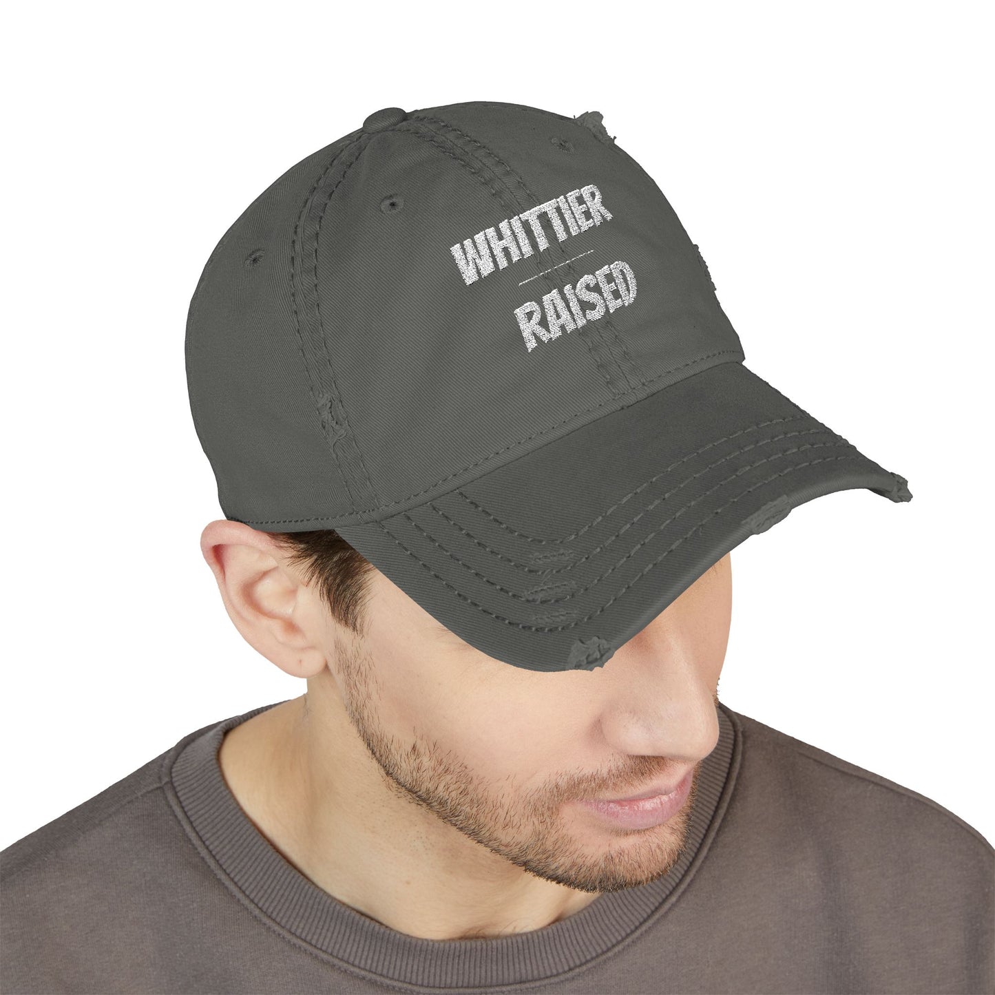 Whittier Raised - Distressed Dad Hat