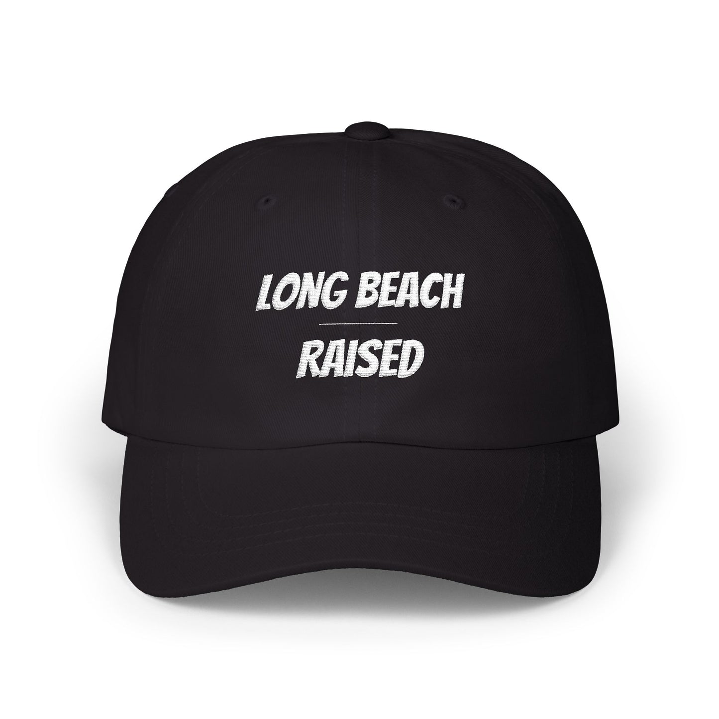 Long Beach Raised Dad Cap — Embroidered