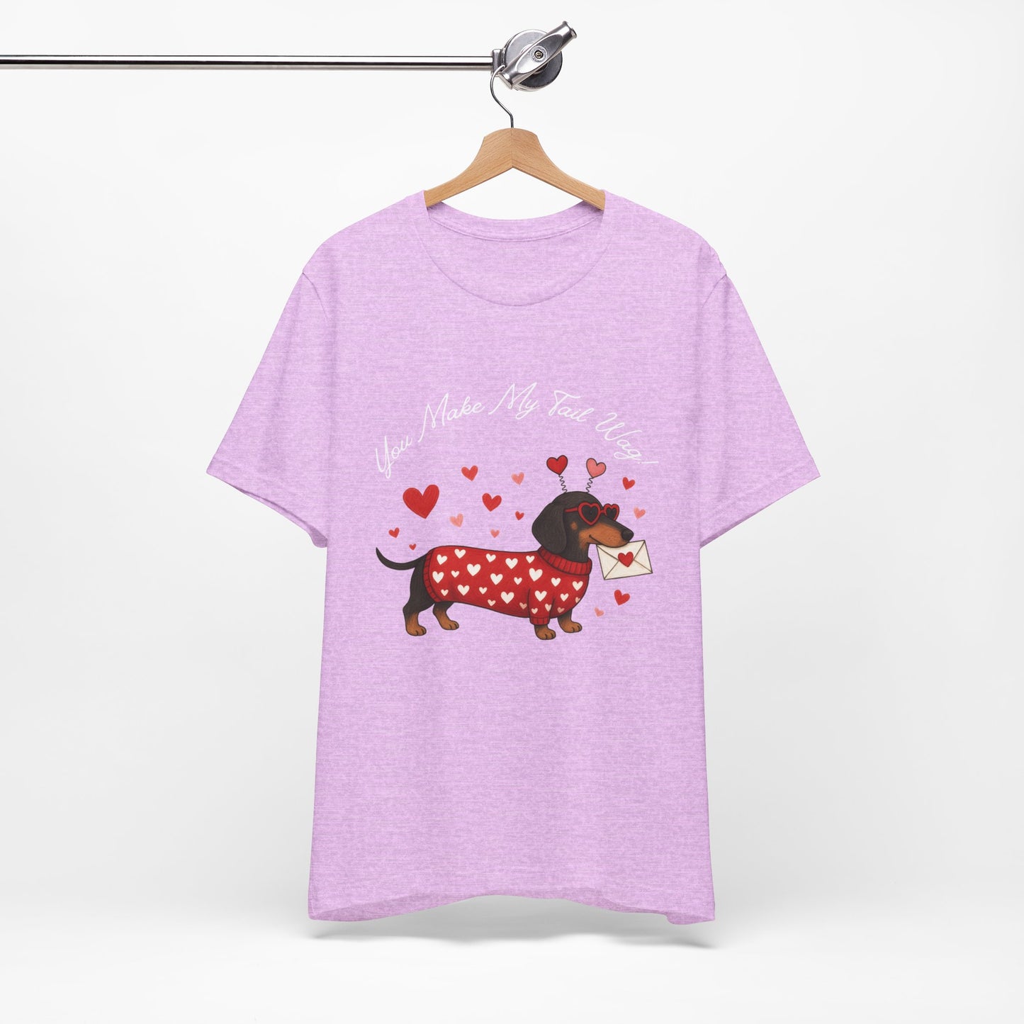 "You Make My Tail Wag" Love Dog T-Shirt