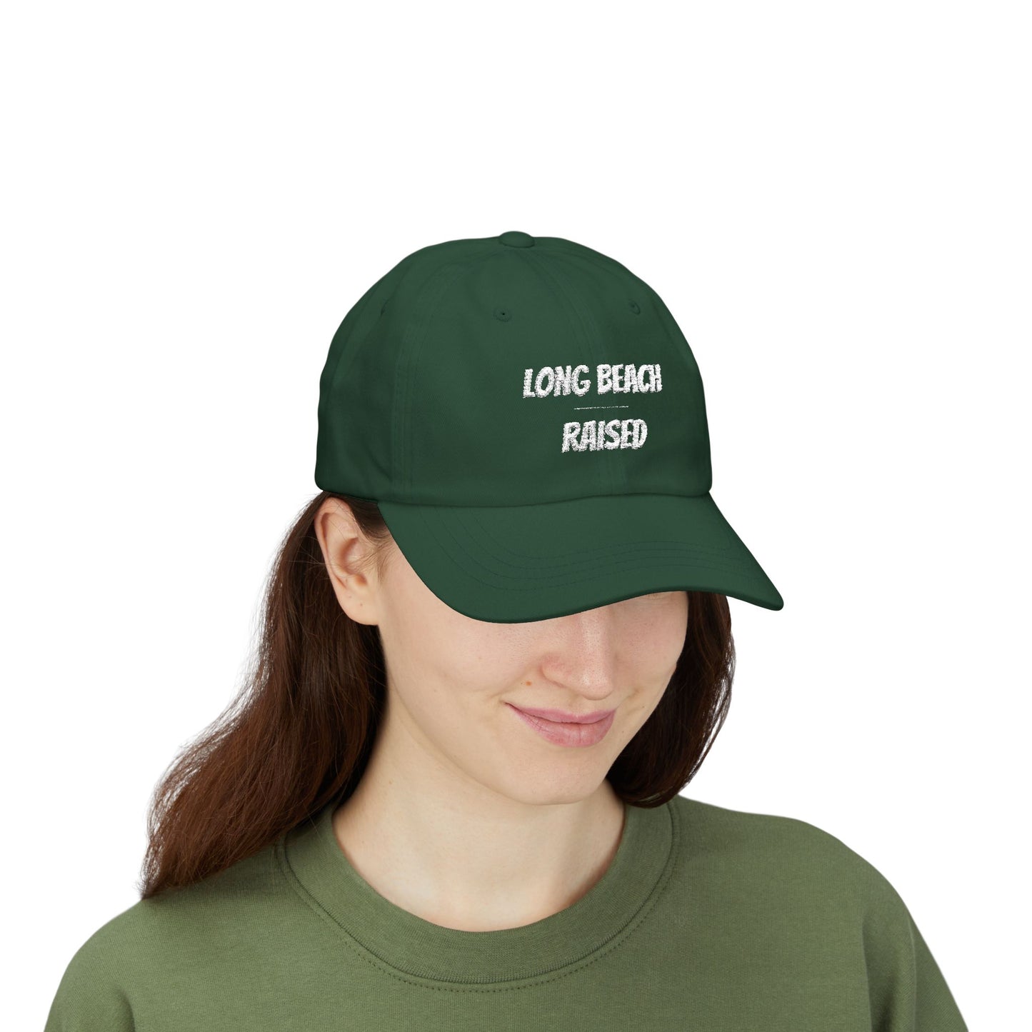 Long Beach Raised Dad Cap — Embroidered