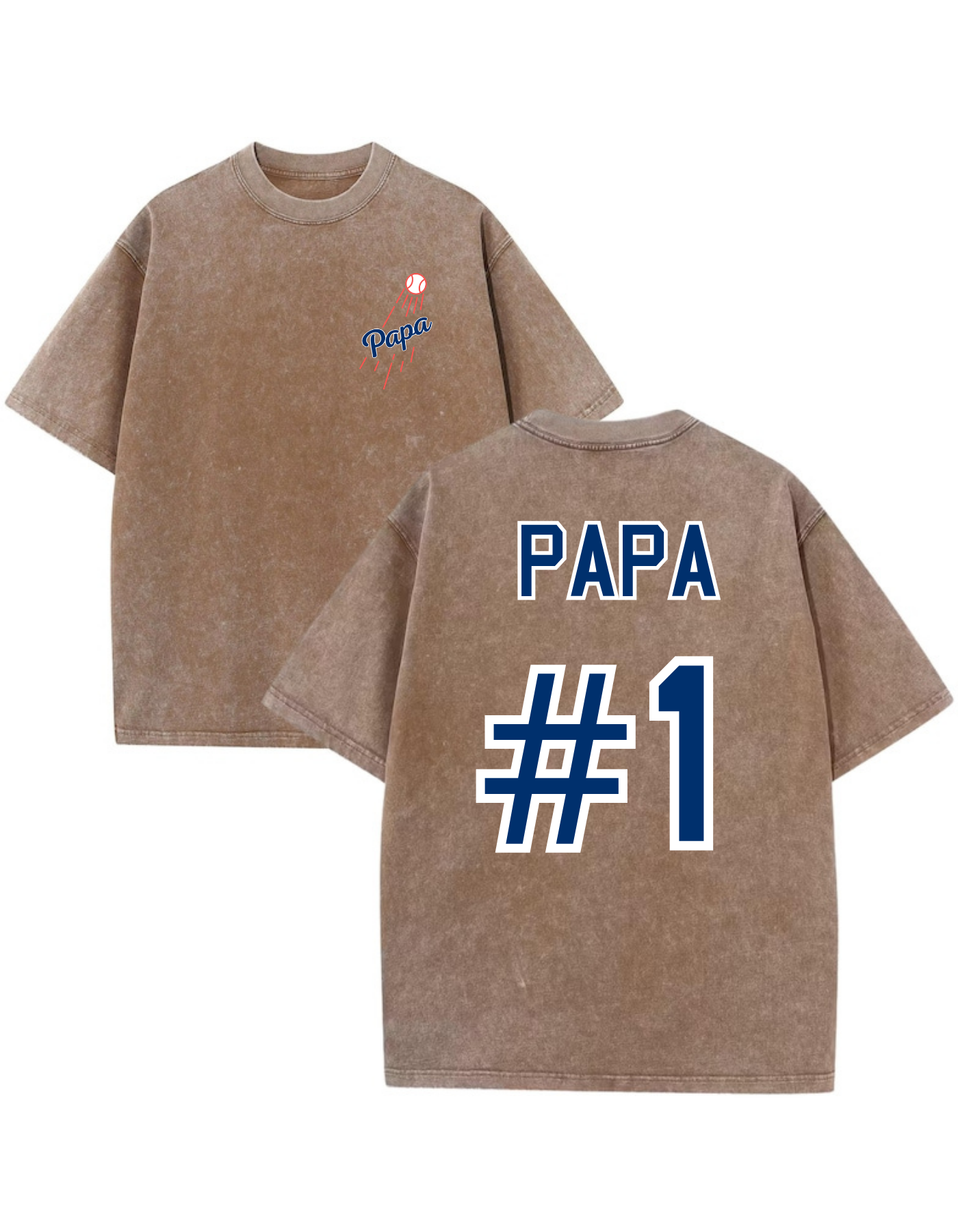 Dodgers Inspired Father’s Day Tee “Papa"