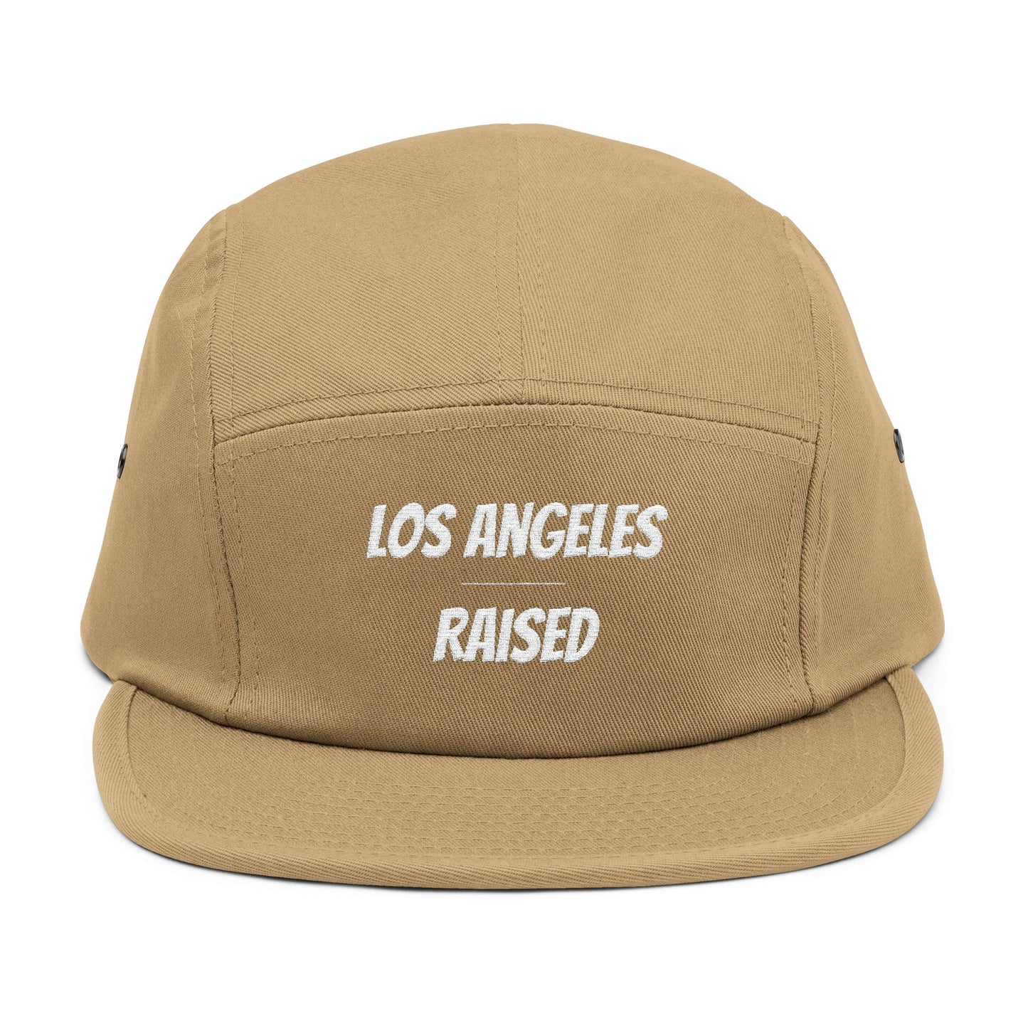 Los Angeles Raised Embroidered 5-Panel Cap