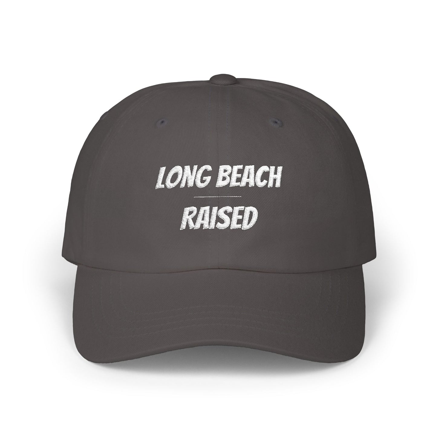 Long Beach Raised Dad Cap — Embroidered