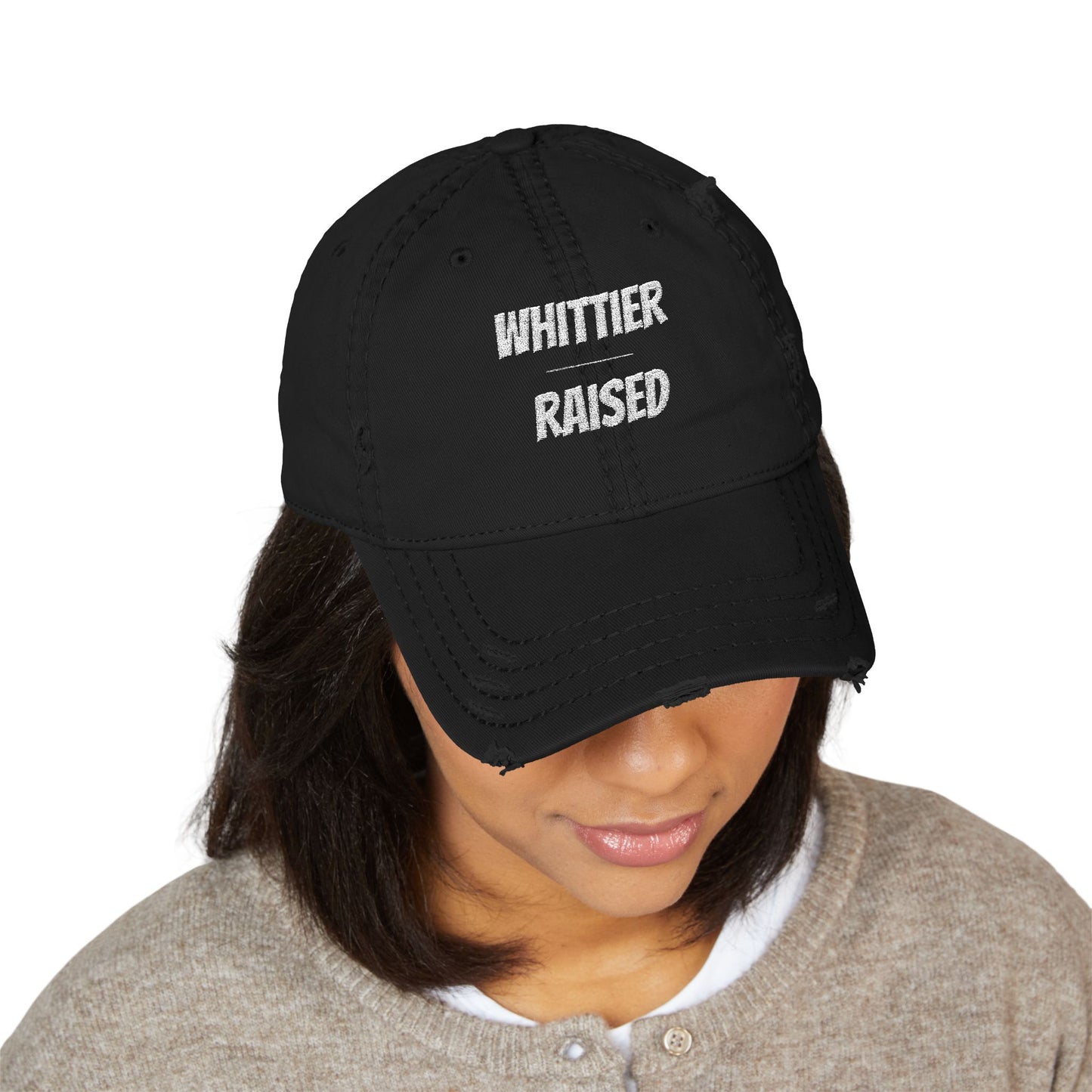 Whittier Raised - Distressed Dad Hat