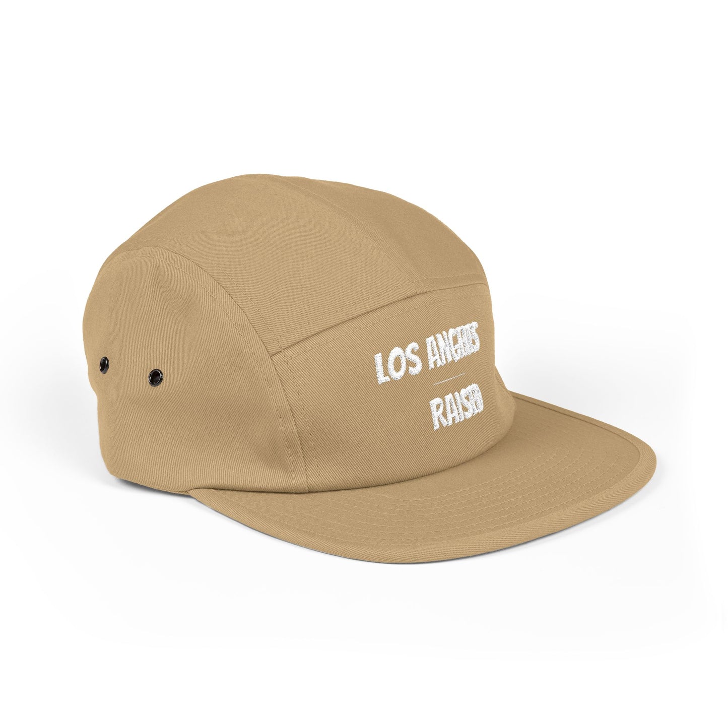 Los Angeles Raised Embroidered 5-Panel Cap