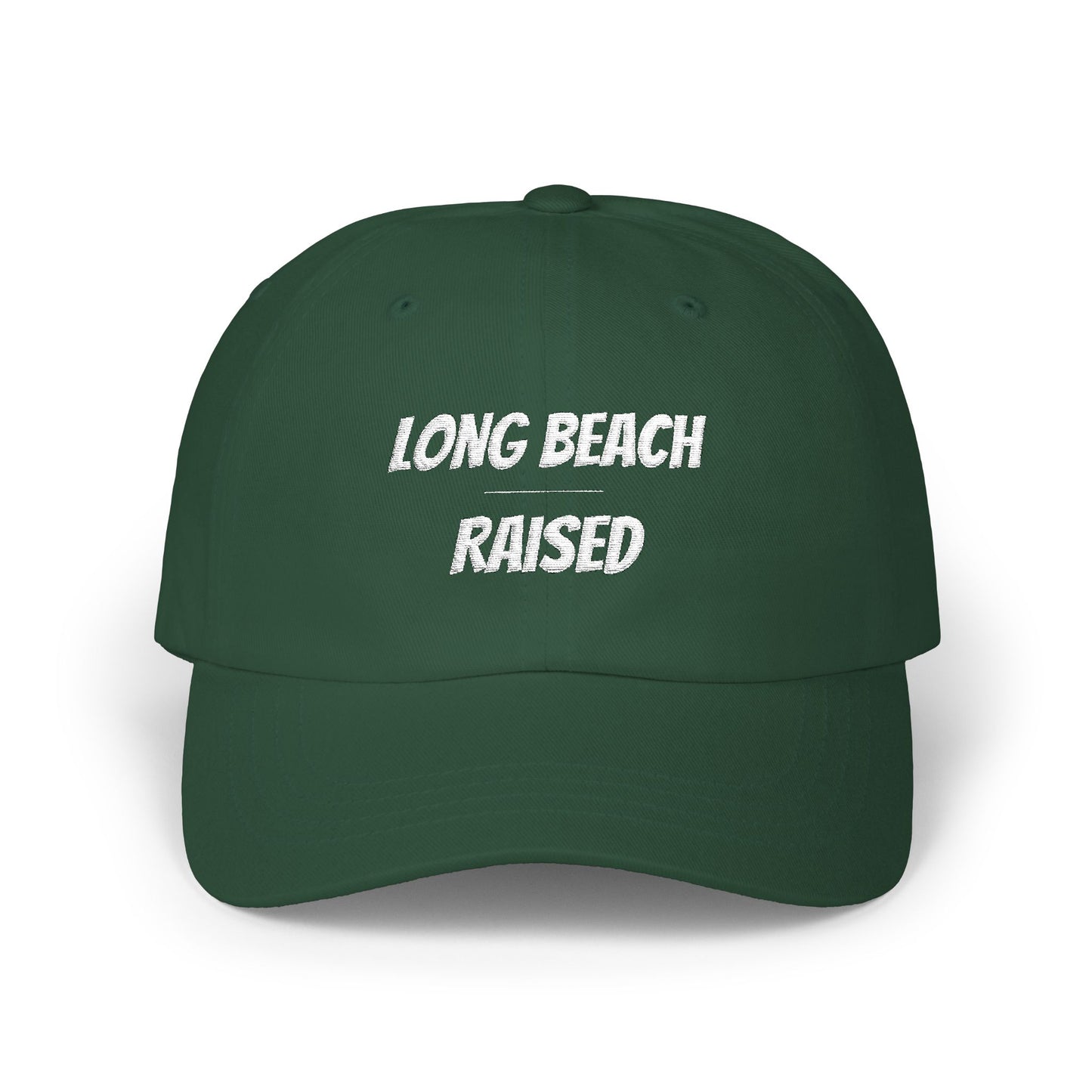 Long Beach Raised Dad Cap — Embroidered