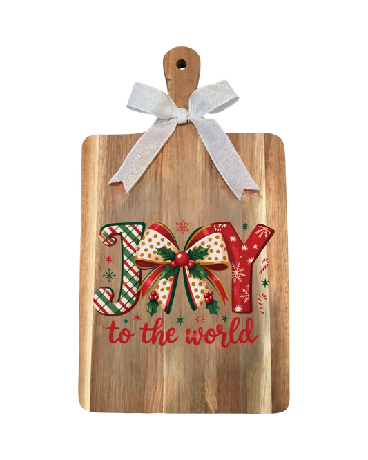 Joy to the World Cutting Board