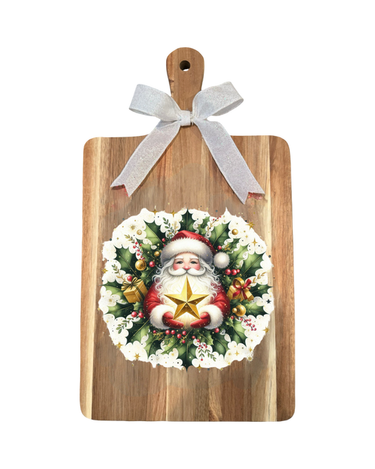 Santa Cutting Board