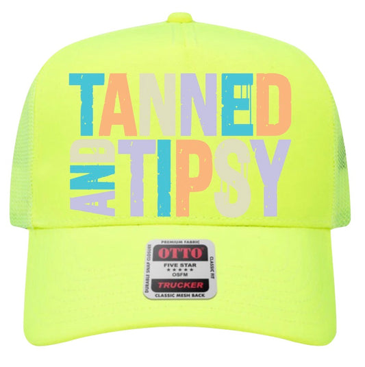Tanned and Tipsy Trucker Cap