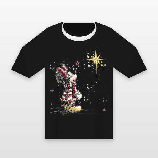 Minnie Christmas Sketch - Most Wonderful Time of the Year