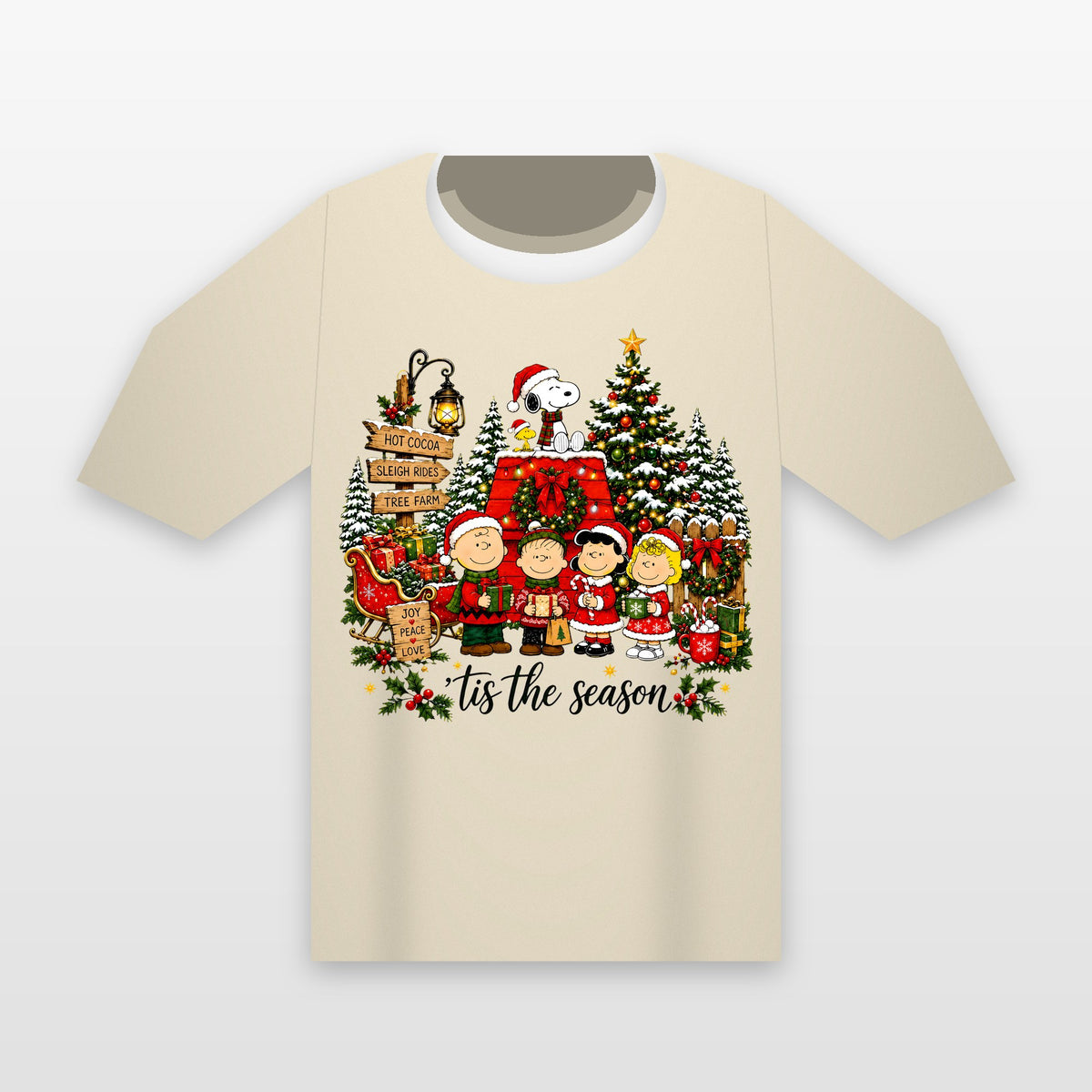 Tis the Season Snoopy and Friends Christmas
