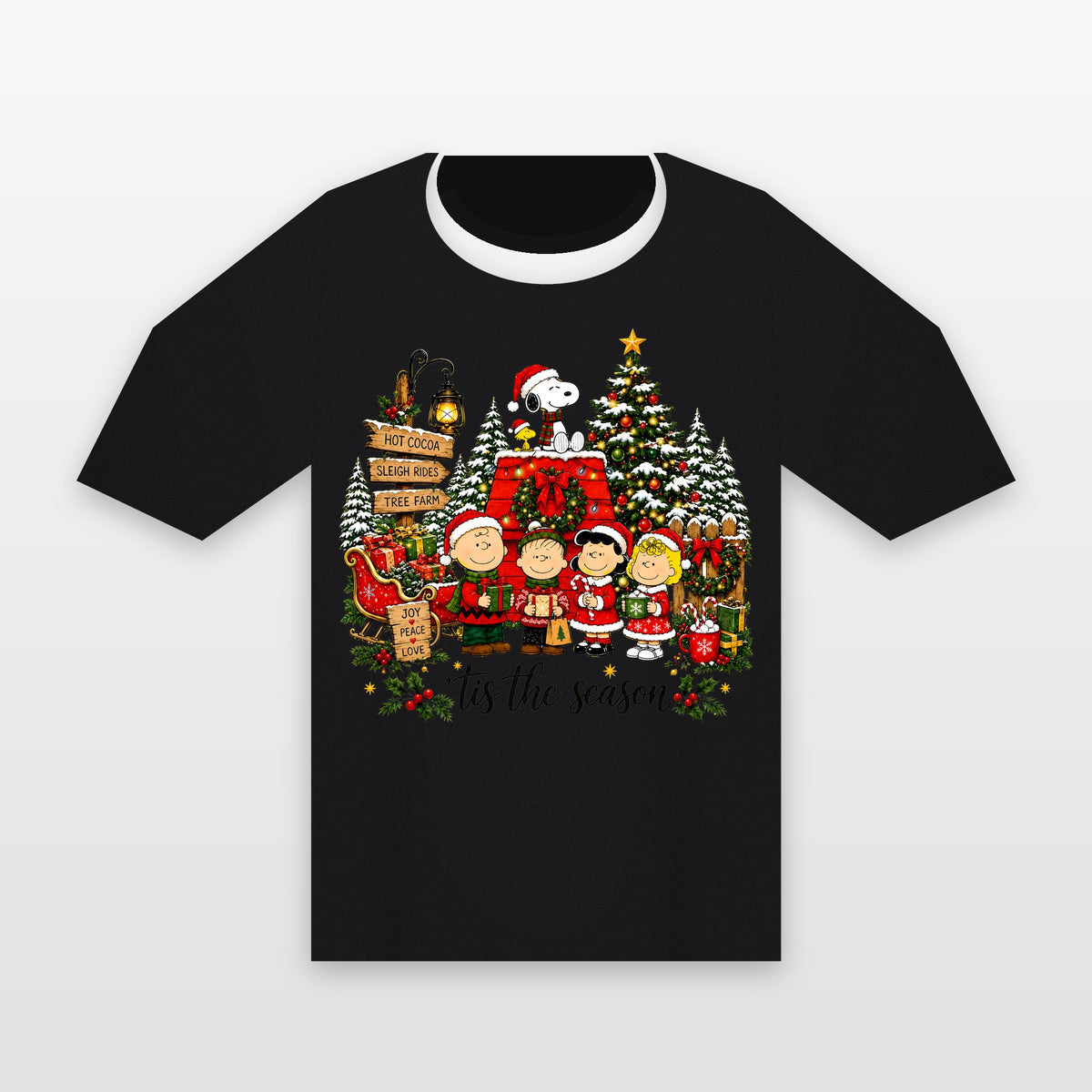 Tis the Season Snoopy and Friends Christmas