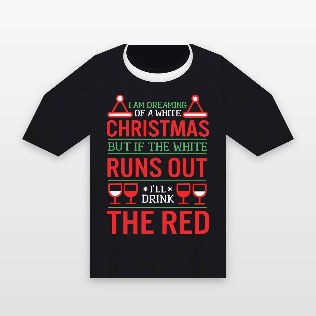 Dreaming of a White Christmas - Red or White Wine