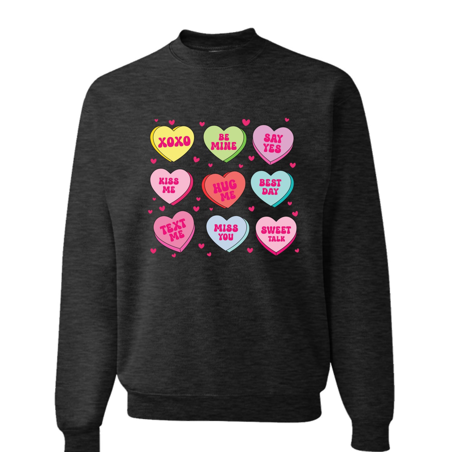 BLACK HEATHER - FRONT